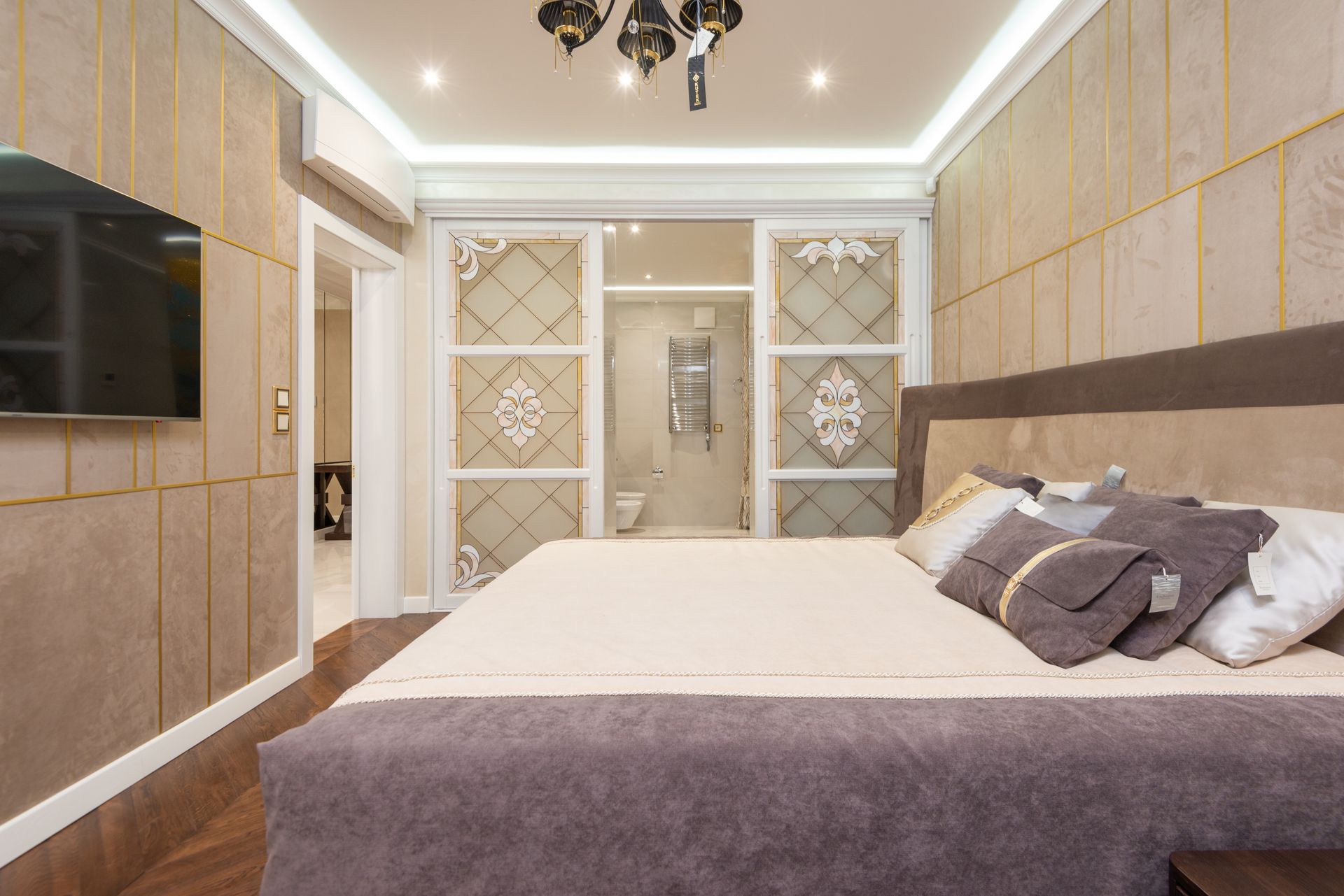 Luxury bedroom interior
